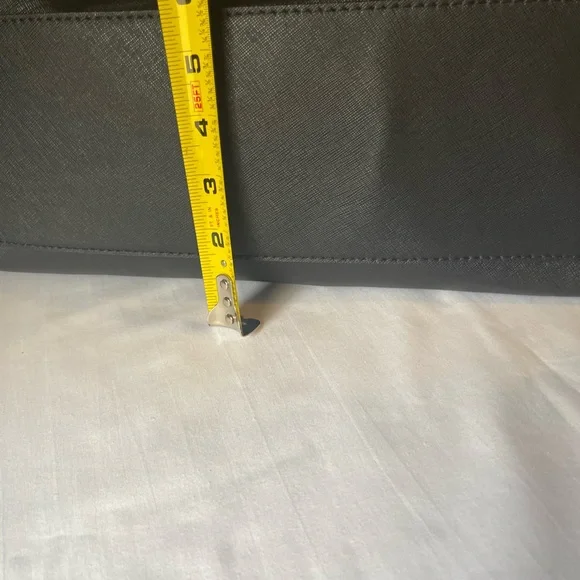 Michael Kors Black and Gold Structured Tote - Picture 4 of 8